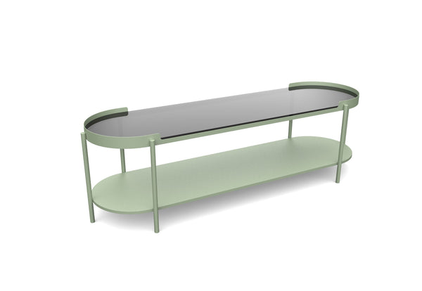 Lafayette Glass Topped Coffee Table